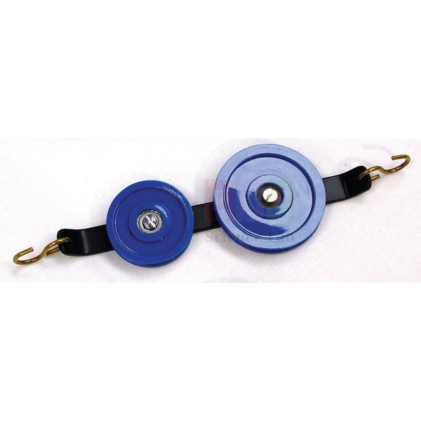 Pulley, Plastic Double, with Ball Bearings